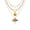 DevilRay, variant on LuLiaMenton 3PCS Faux Pearl Necklace Gold Plated Conch Shell Pendant Ocean Beach Women Jewelry