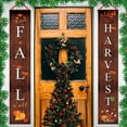 thumbnail image 4 of Clearance! Pgeraug Home Decor, Fall Decorative Banners Thanksgiving Party Decorations Autumn Door Sign Pumpkin Maple Leaf Welcome Porch Sign for Fall Party Garden Yard Hangs C, 4 of 6