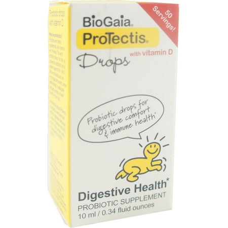 BioGaia PROTECTIS bébé gouttes avec la vitamine D3 0,34 oz