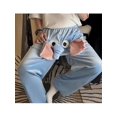 thumbnail image 2 of Funny Elephant Pants Womens Mens Lounge Pants Home Plush Couple Pajama Pants Gift For Boyfriend-Good, 2 of 4