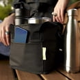 thumbnail image 3 of Family Sports Bag with Multiple Compartments Adjustable Drink Caddy for Secure Hands-Free Carrying, 3 of 5