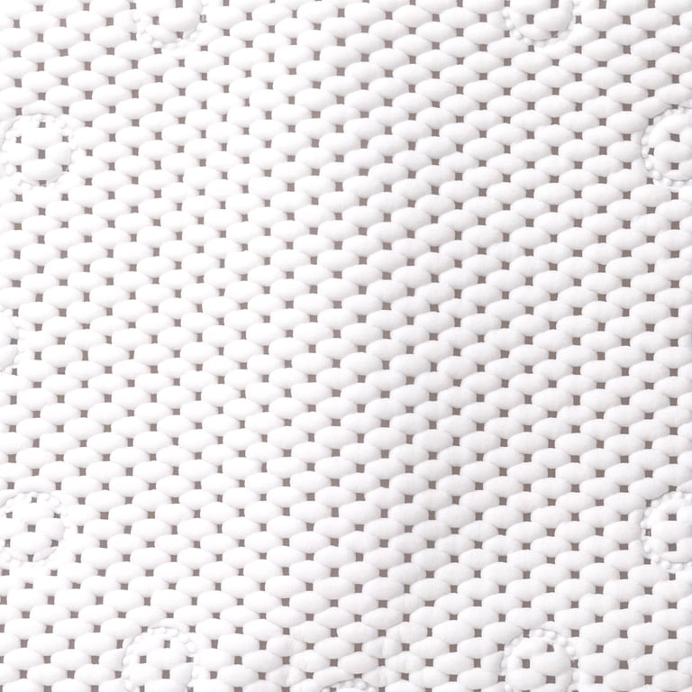 Mainstays Cushioned Foam Bath Mat, 17x36 In, White photo 4