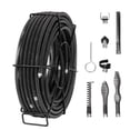 thumbnail image 1 of Cable de limpieza de desagües VEVOR de 100 pies x 5/8 pulgadas para tubos de 0,8 a 3,9 pulgadas, 1 of 9