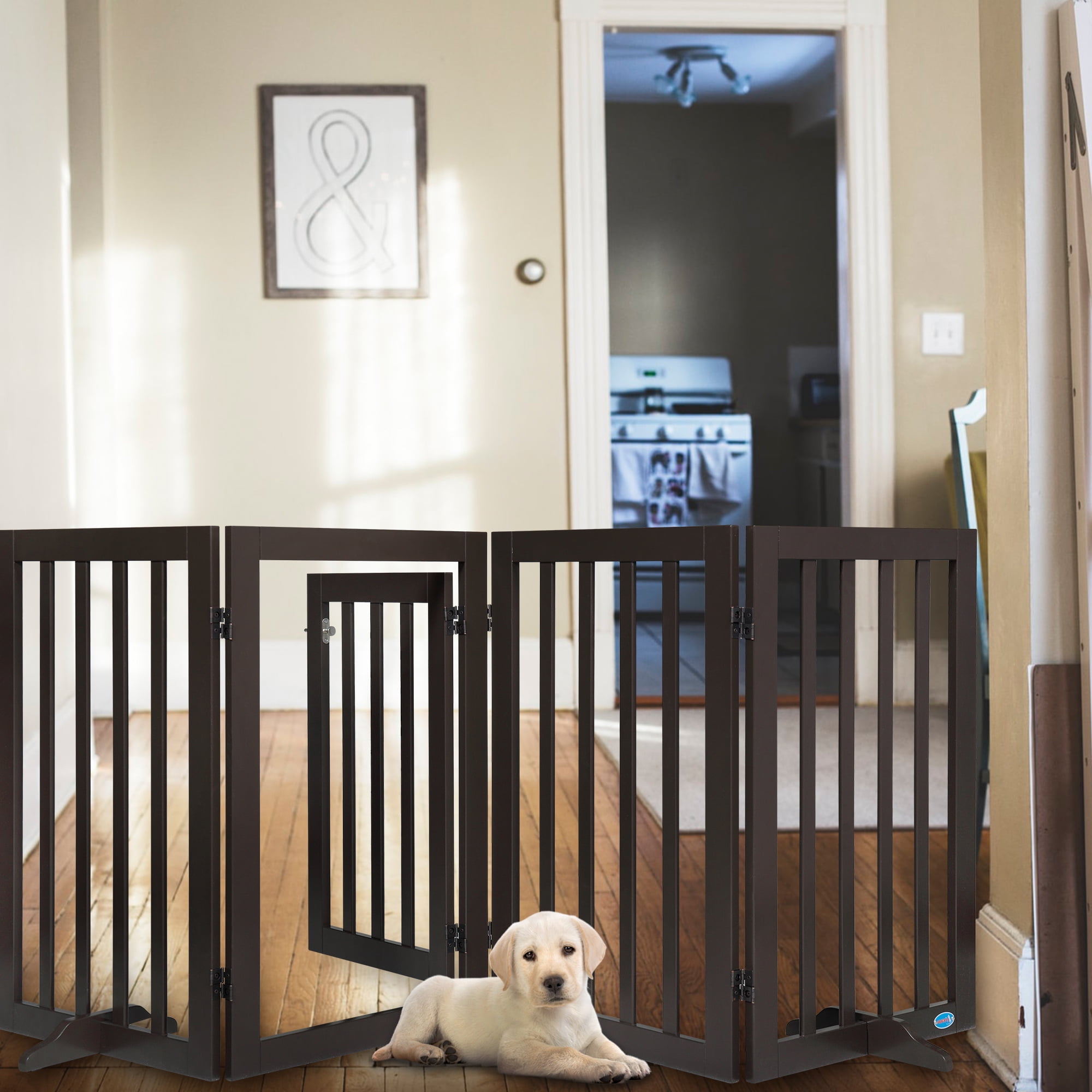 2 panel folding dog gate