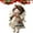 A, variant on DIY Patchwork Angel Doll Kit, Handmade Patchwork Doll Sewing Kit, Christmas Cute Fabric Angel Craft Kits, Vintage Fabric Craft for Beginners, Ideal for Festive Sewing