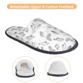 thumbnail image 3 of Fotbe Sea Turtle Pantuflas Peludas para Mujer con Estampado, Zapatillas de Peluche, Zapatos de Invierno para Casa, Uso Interior y Exterior-Large, 3 of 8