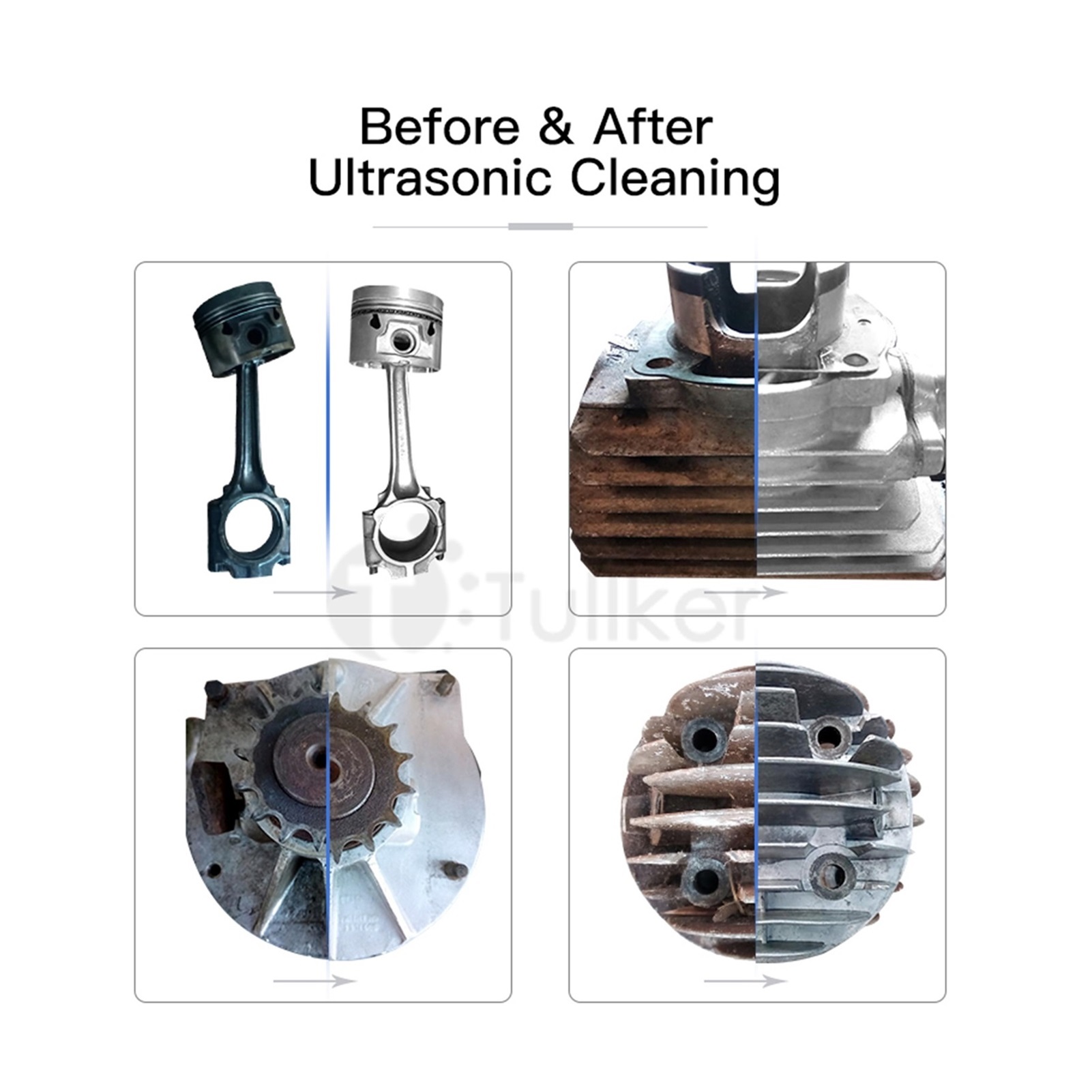 30L Digital Ultrasonic Cleaner Bath Heated Lab Clinic Metal Jewelry Glasses Ultrasound Sonic Cleaning Auto Engine ,Strong Cleaning