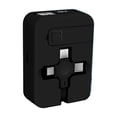 thumbnail image 3 of YCYHDS Retractable 3-in-1 Data Cable With Mirror Cell Phone Bracket Fast Charging One-Three Storage Charging Cable Clearance Sales Today Deals Prime, 3 of 8