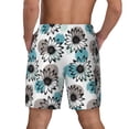 thumbnail image 4 of Goofa Watercolor Sunflower Printed Men's Swim Trunks Board Shorts Quick Dry Mens Swimming Trunks with Compression Liner,Breathable Fit Hawaii Beach Shorts-3X-Large, 4 of 9