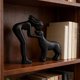 thumbnail image 4 of CaiYueKe Woman and Dog Statue Resin Figurine Home Decor Pet Lover Gift Memorial Keepsake for Shelf Desk Mantel Comforting Sculpture Bond Between Human and Pet, 4 of 7