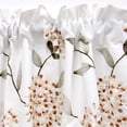 thumbnail image 4 of Home Soft Things Floral Embroidery Valance, 1 Piece, Sun Flower Gold, 19 x 60 Inches, 4 of 5