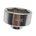 thumbnail image 2 of Oversized Metal Oil Filter Socket Wrench Compatible with Popular Car Brands, 2 of 8