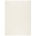 thumbnail image 2 of SAFAVIEH Braided Rishika Solid Machine Washable Reversible Area Rug, Ivory/Beige, 10' x 14', 2 of 13