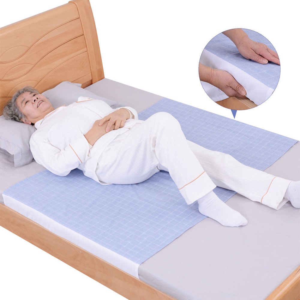 Large Size Washable Underpad, Heavy Absorbency Tuckable Incontinence Bed Pad for Adults and Kids