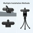 thumbnail image 5 of Vizolink 4K Webcam with 2 Microphones for PC Laptop Conference Streaming Gaming Autofocus USB Web Cam, 5 of 8
