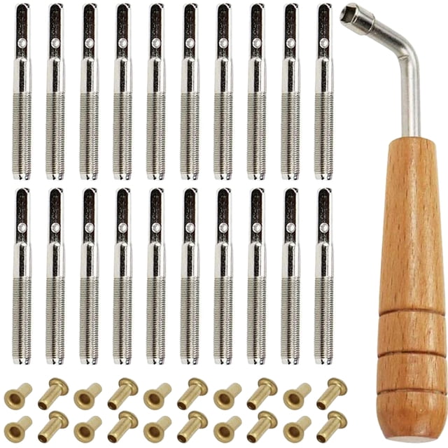 Shisuyan 1 Set of Professional Lyre Pegs Sturdy Lyre Harp String Pegs Replacement Pegs