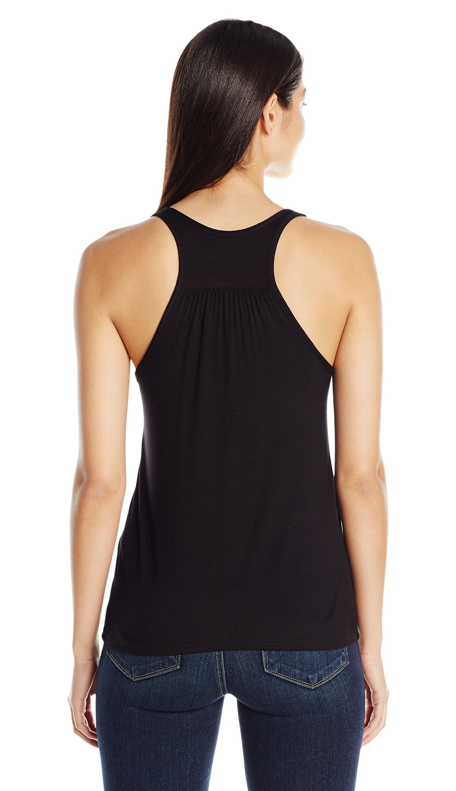 Women's Boat Anchor Printing Flowy Racerback Tank Top