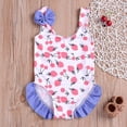thumbnail image 1 of DPTALR Children Kids Girls Bikini Bowknot Beach Swimsuits Bathing Suits, 1 of 9