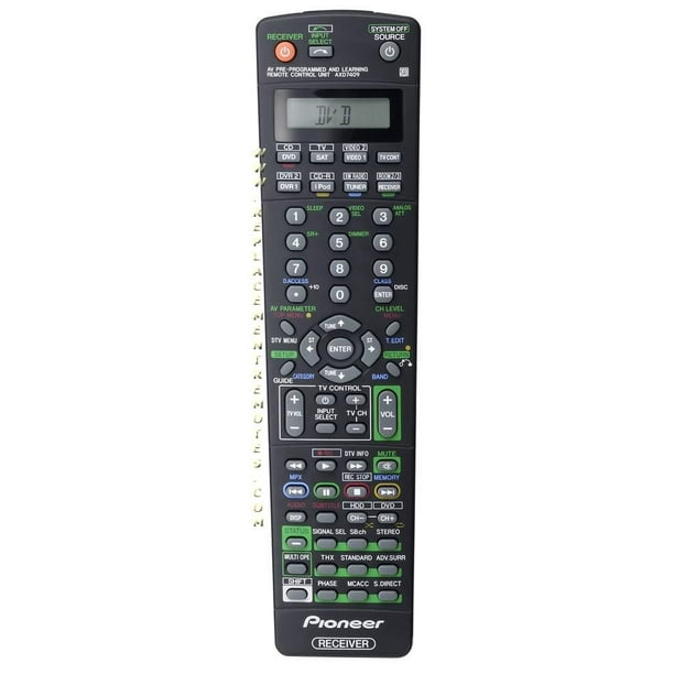 PIONEER XXD3127 (p/n XXD3127) Audio/Video Receiver Remote Control
