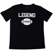 Citystreet Toddler  Boys Black Football Legend T-Shirt Athletic Tee Shirt