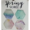 thumbnail image 2 of Jay Imports Assiettes à Collation Empilables Octogonales pour Soirée du Printemps 4 Pcs, 2 of 2