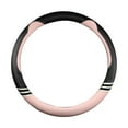 thumbnail image 1 of Trayknick Car Steering Cover All-season Sweat-proof Breathable Universal Micro Fiber Leather Car Steering Wheel Protector for Driver, 1 of 13