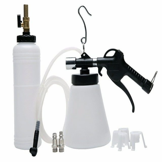 Brake Fluid Bleeder Kit Pneumatic Car Brake Fluid Bleeder Bleeding Tool Brake Oil Replacement Kit ,1L