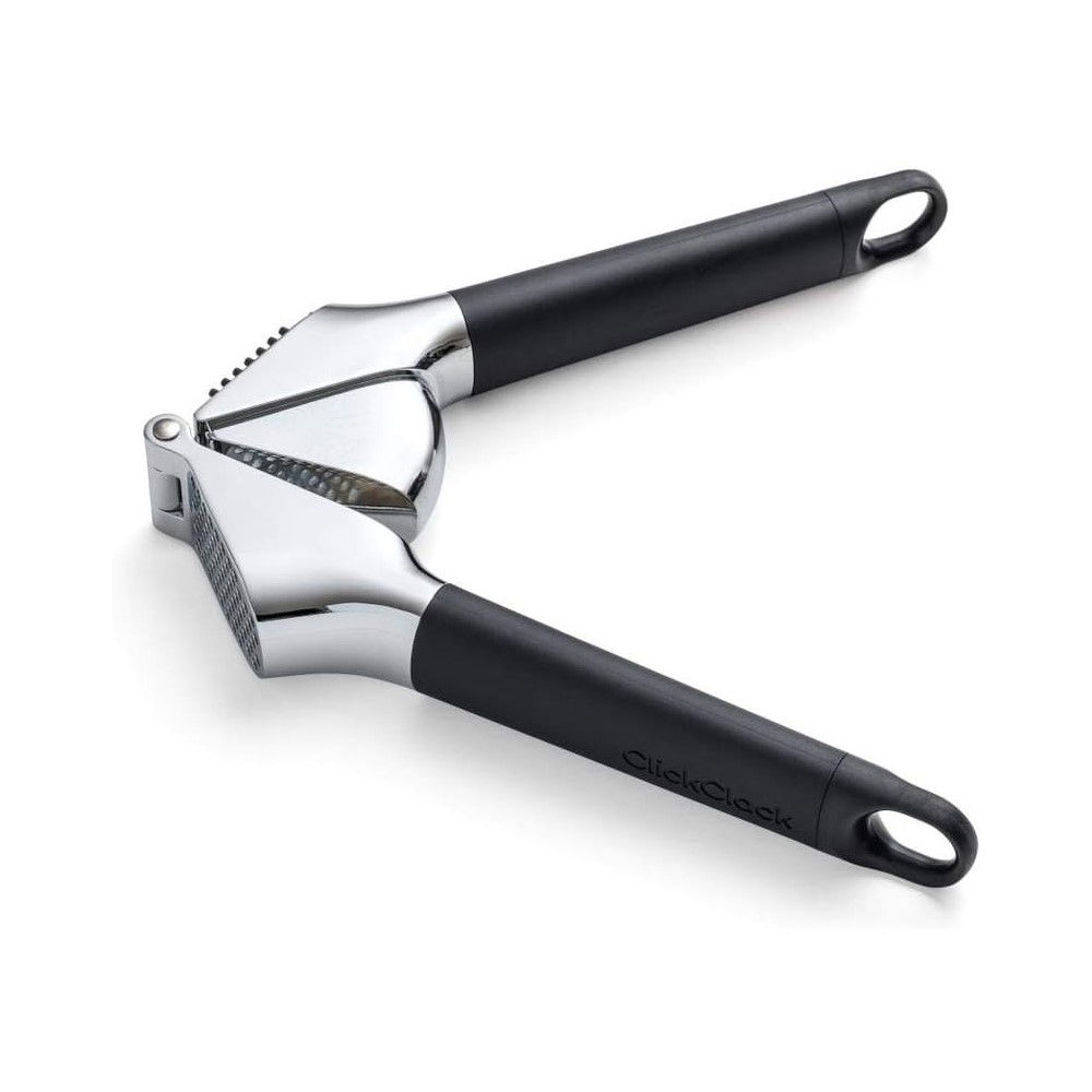 Click Clack Garlic Press | Grey/Chrome