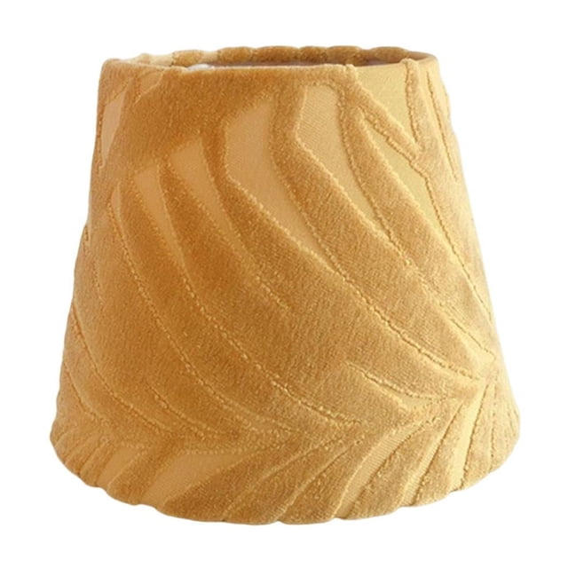 Pantalla de lámpara de tela Cubierta de lámpara Dispositivos geométricos vintage Fácil de usar Cubierta de bombilla de sombra de luz para lámpara de Amarillo