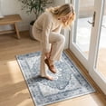thumbnail image 7 of 35.4x23.6 Inch Small Area Rugs Washable Throw Rugs Front Door Mat Entrance Doormat Non Slip Rubber Backed Entryway Rug for Entry Kitchen Bedroom, 7 of 7