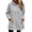 Gray, variant on Womens Sherpa Hoodies Fleece Fuzzy Long Sleeve Hooded Tops Thermal Windproof Loose Fits Sweatshirt with Pockets(White aa1,Medium)
