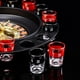 thumbnail image 5 of Juego de bebida para fiesta, plato giratorio para beber de Rusia para adultos, juego de ruleta de vaso de chupito, juego de beber con 16 vasos de chupito, 5 of 6