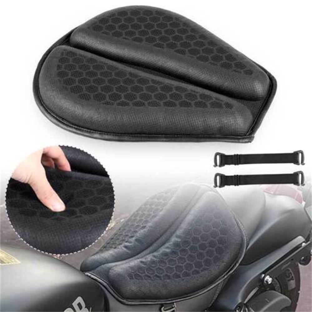 Motorcycle Seat Cushion Pad 3D High Elasticity Gel Material