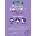 thumbnail image 2 of Lavender Essential Oil Mist | 2.4 fl oz | for Aroma Spray, Topical Use, & Yoga | by Nature's Truth, 2 of 6