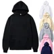 thumbnail image 2 of Sudaderas con capucha casuales para hombre Sudaderas con capucha cálidas de polar para mujer Suéteres de primavera y otoño Moda Sudaderas negras de varios colores de gran tamaño, 2 of 5