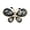 Butterfly, variant on Shimmering Rhinestones Bugs Brooch For Women Stylish Lapel Jewelry Gift Dress Decoration Sturdy Lapel Pin Accessory