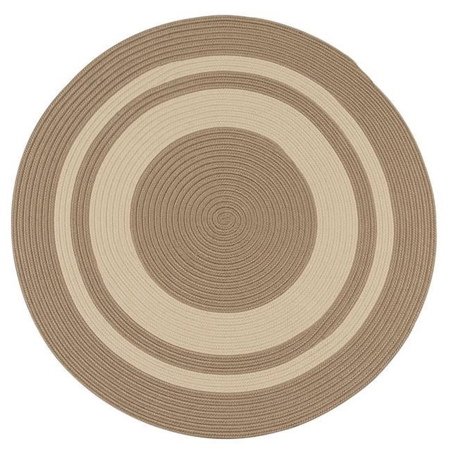 Colonial Mills Tapis CN80R036X036 Coronado Rond Tressé Sable de Tapis - 3 Pi.