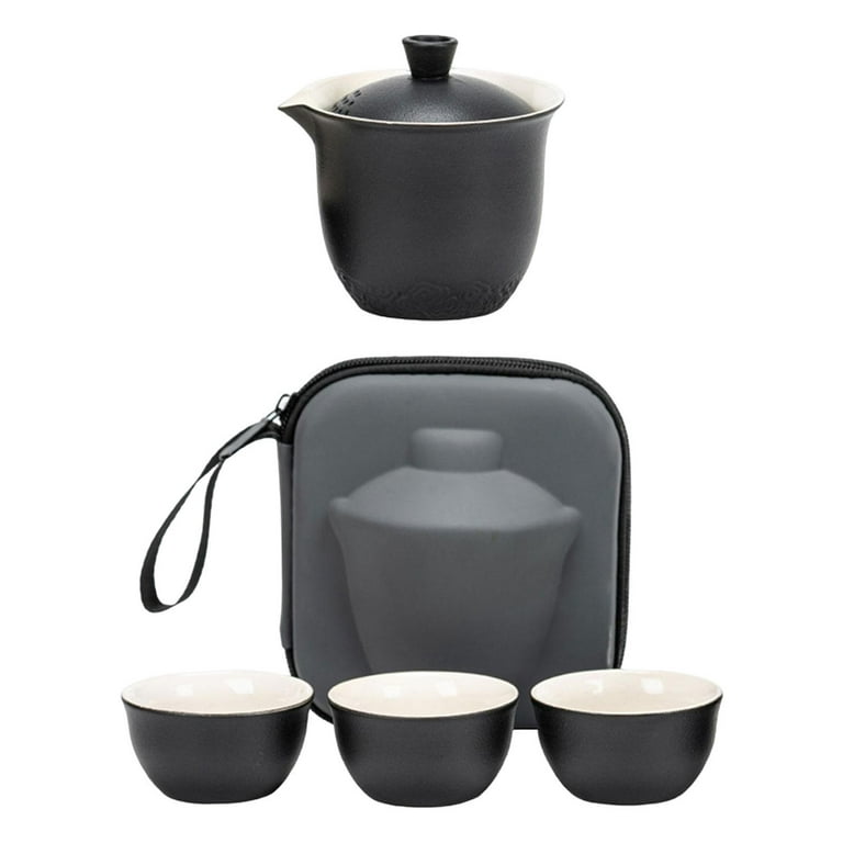 Cloisonné and Ceramic Mini Tea Boat Teapot Stand