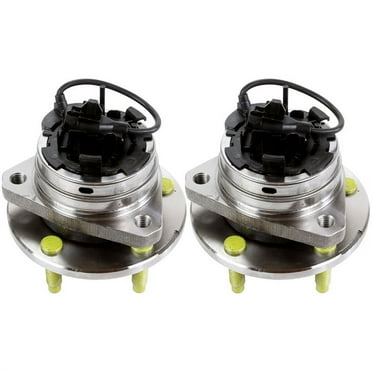 AutoShack Front Wheel Hub Bearing Pair Driver and Passenger Side Replacement for 2004-2012 Chevrolet Malibu 2008-2010 HHR Cobalt 2005-2010 Pontiac G6 2007-2009 Saturn Aura V6 FWD 5-Lug HB613216PR