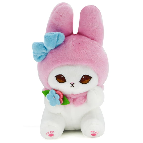 Kawaii Shark Cat Plush Toy Stuffed Animal Doll, Soft Pillow for Boys & Girls (Cat-C, 20cm/7.8in)