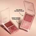 thumbnail image 3 of Hard Candy Blush On Lock Cream & Powder Blush Duo, Main Character, Midtone Pink, 0.35 oz, 3 of 9