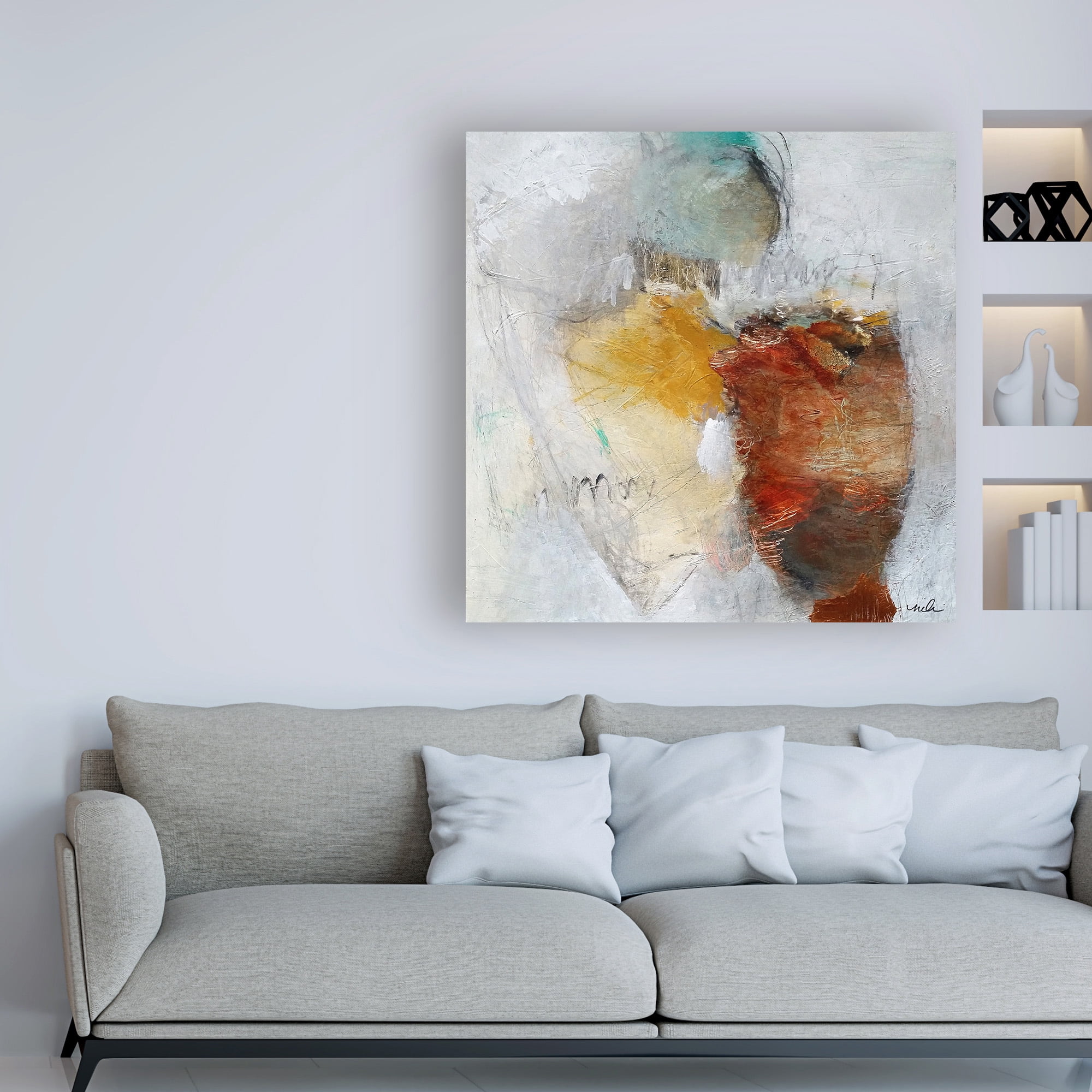 Trademark Fine Art 'Could Not Be Alone' Canvas Art by Nicole Hoef