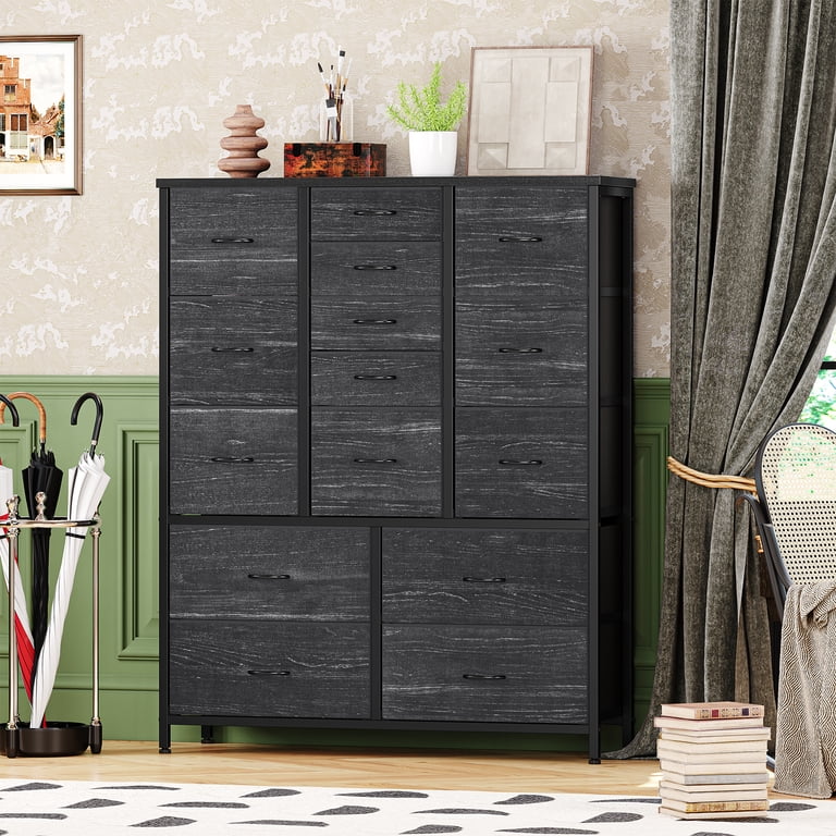 tall dresser for clothing deep Shrewsbury Rustic Solid Wood 7 Drawer Tall Dresser