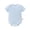 Light Blue, variant on Baby Short Sleeve Solid Color Bodysuit Soft Cotton Onesie One-Piece Romper for Newborn Infant Boys Girls Daily Wear