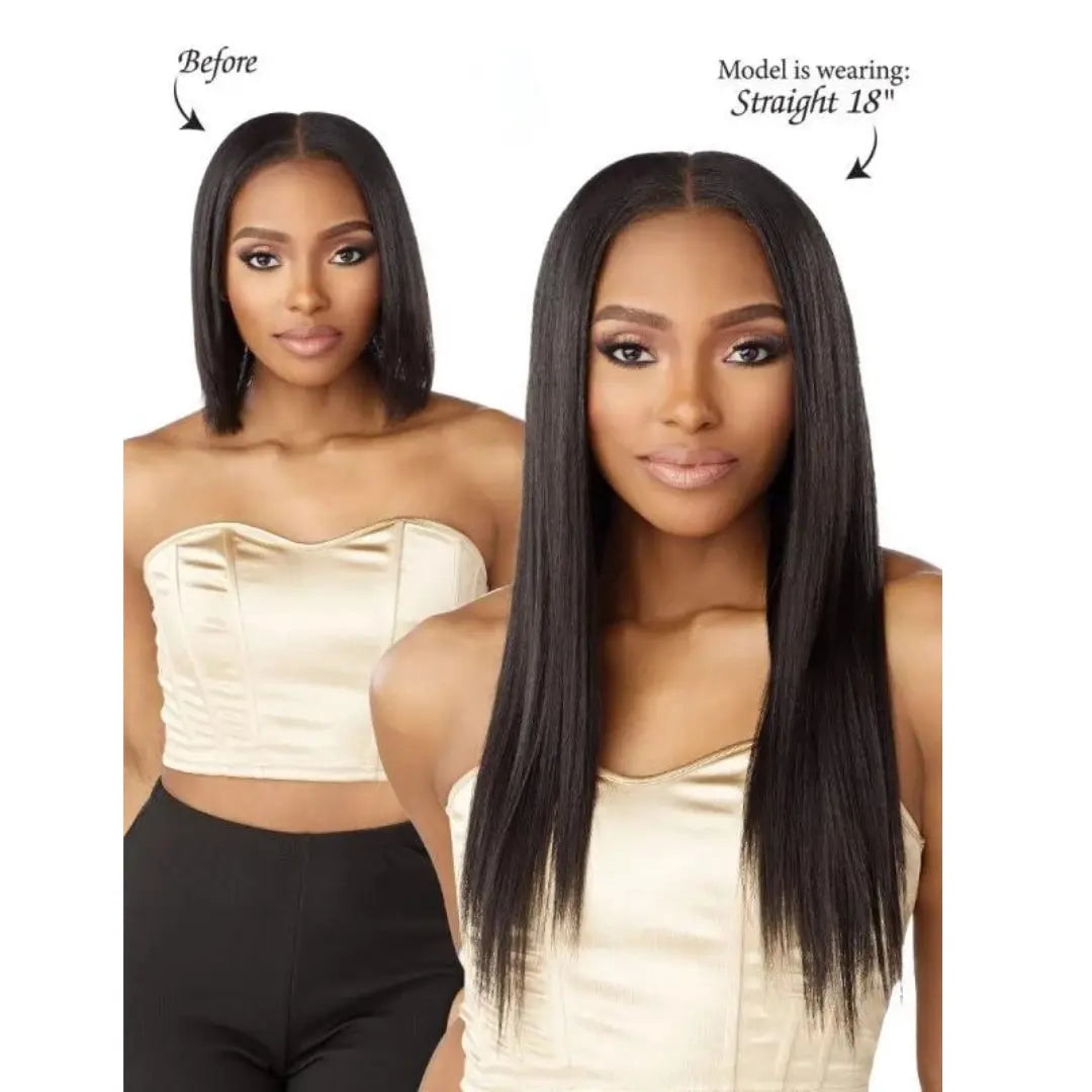 Sensationnel Empire Butterfly 7-Piece Clip-in Hair Extensions- 18" inches