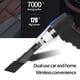 thumbnail image 4 of Fiudx Ofertas flash del día Aspirador de mano para coche 7000PA, ligero, recargable, recolector de suciedad, aspirador portátil, aspirador de mano para coche, hogar, 4 of 7