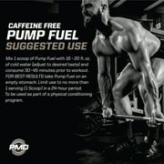 PMD Sports Ultra Pump Fuel Caffeine Free - Pre Workout- Energy, Strength, Endurance, Muscle Pumps And Recovery Complex Carbohydrates And Amino Energy - Rockin Rainbow Sherbert (30 Servings)