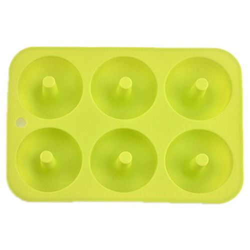 SHIYAO Silicone Donut Pan Non Stick Doughnut Pans for Baking with 6