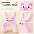 thumbnail image 4 of Car Travel Pillow, H Shaped Seat Pillow for Sleeping, 4 of 9