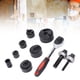 thumbnail image 1 of Juego De Sacabocados De Trinquete Manual, Kit De Destornillador De Sacabocado Manual Resistente De Metal Portátil De Funcionamiento Estable Para Uso Industrial, 1 of 7
